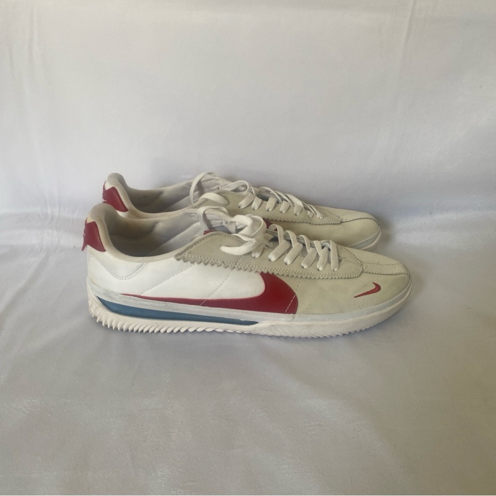 Nike SB BRSB Mens Size 12 “Forrest Gump" White Varsity Red DH9227-100